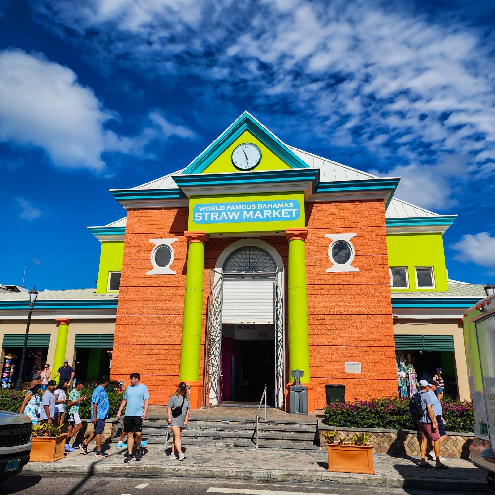 Entrance to the World Famous Bahamas Straw Market